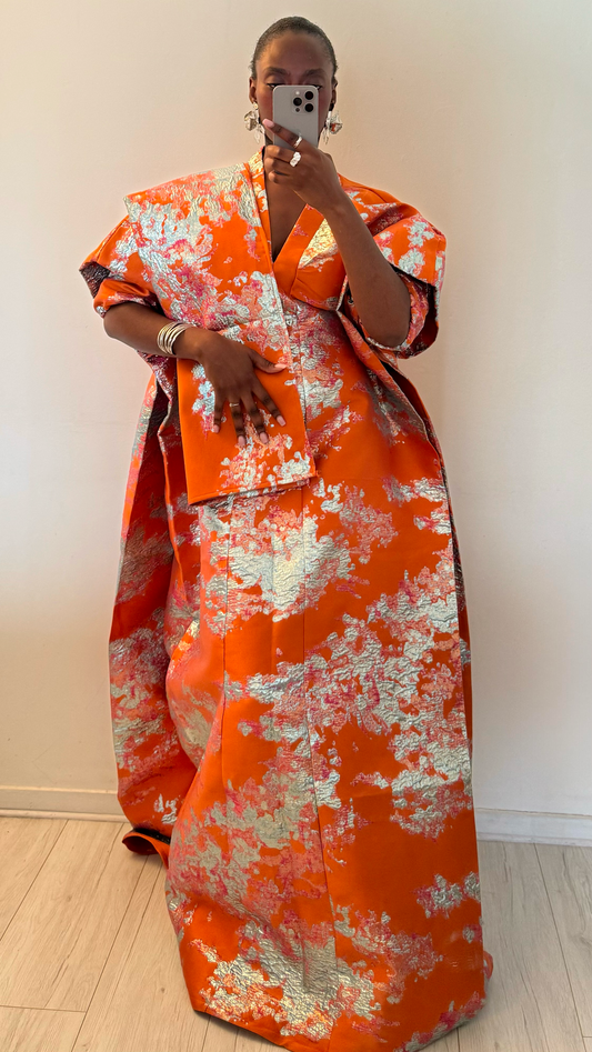 Boubou Zaria orange 💥 - Précommande