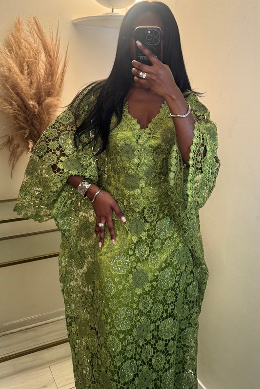 🔥 Nouveauté – Boubou Fati vert