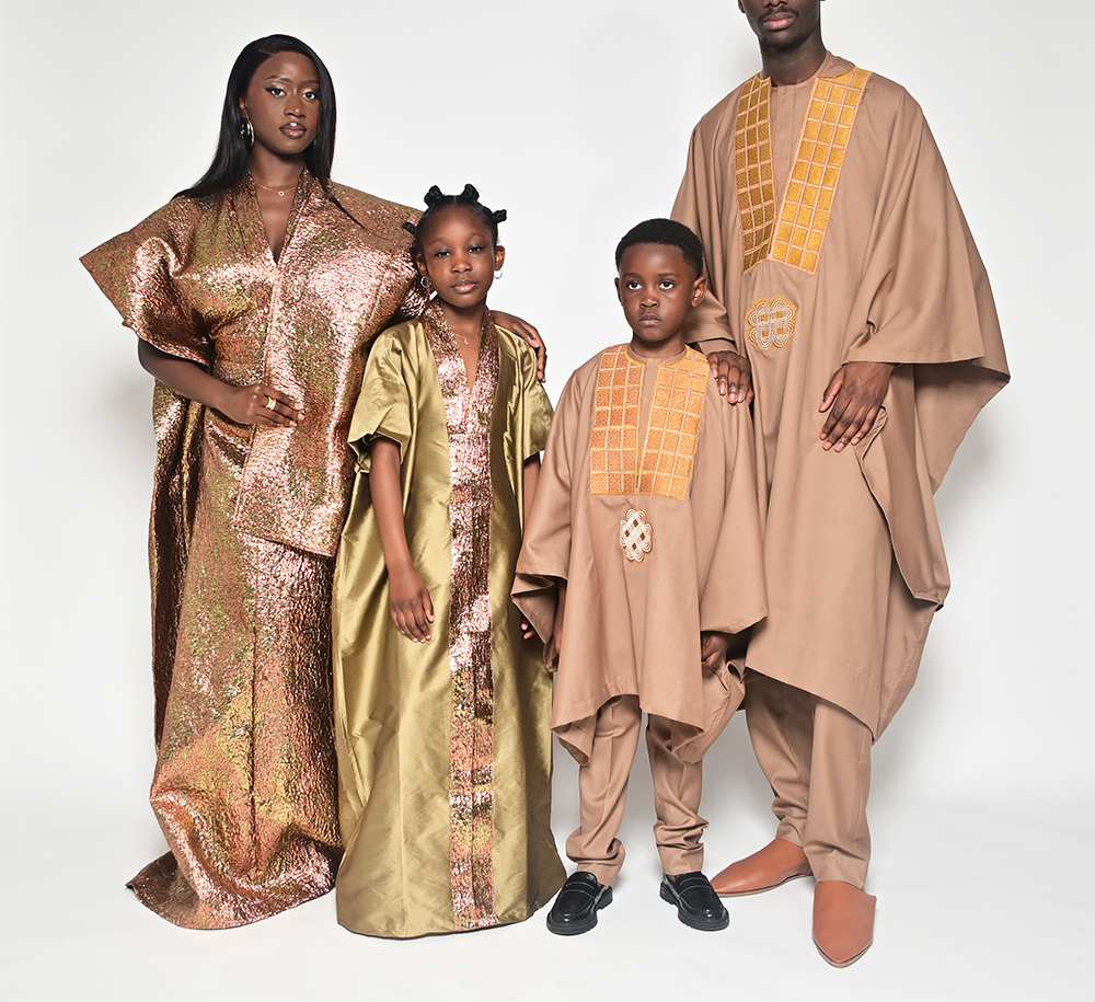 Boubou Ali 3 pcs - sur mesure