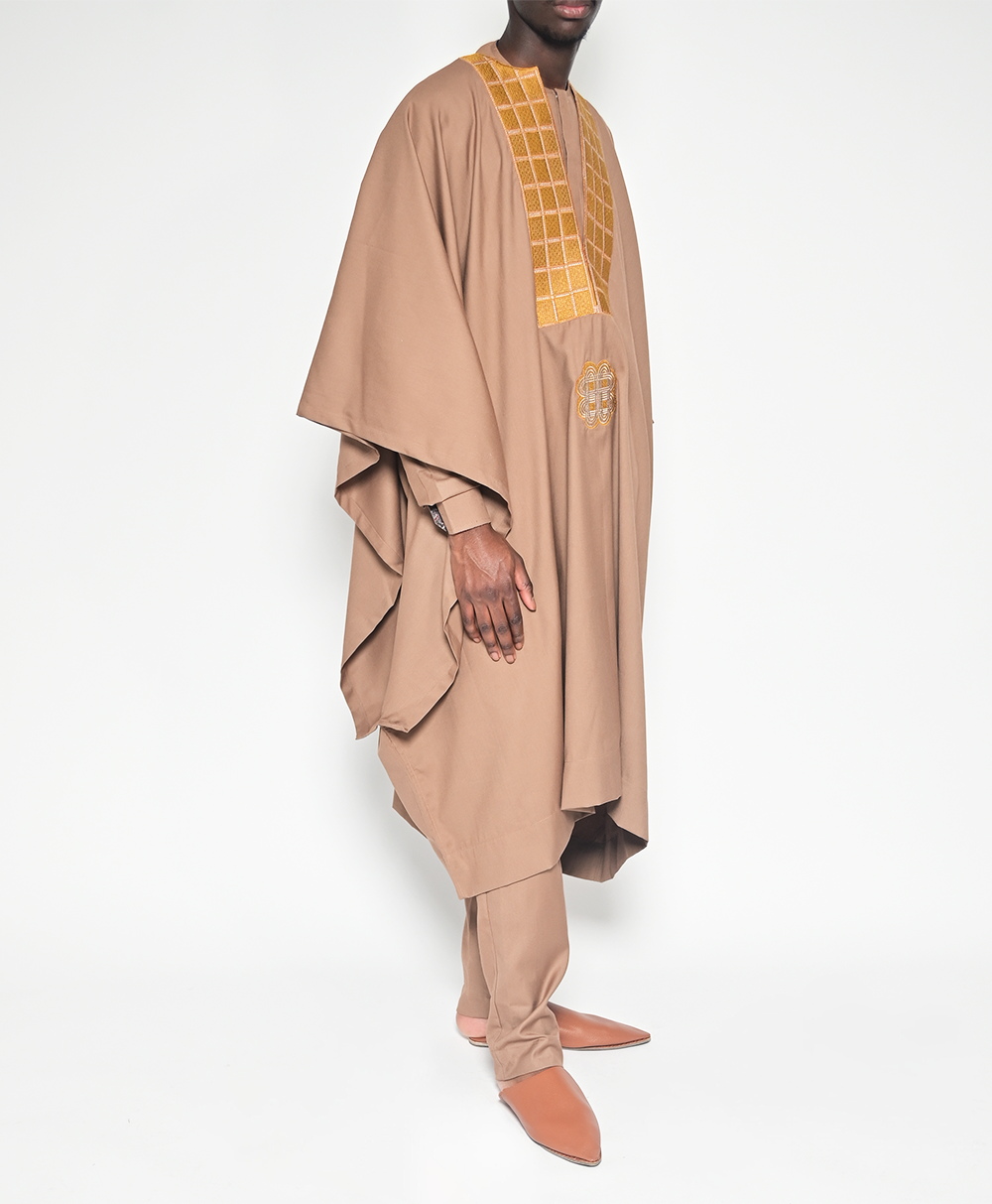 Boubou Ali 3 pcs - sur mesure