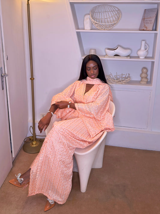 Le Boubou Fatou - Rose
