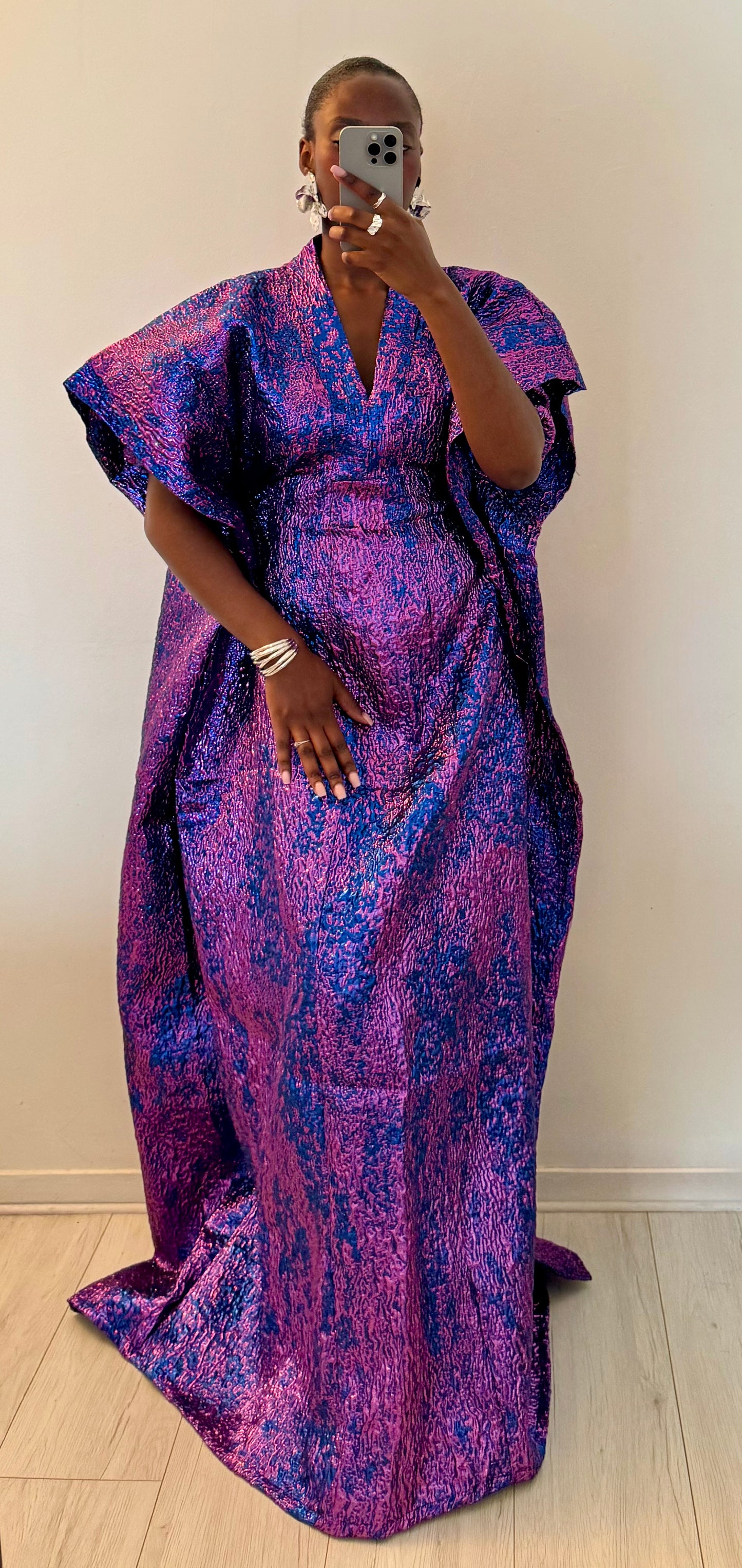BACK IN STOCK - Boubou Zaria violet/bleu 💙💜