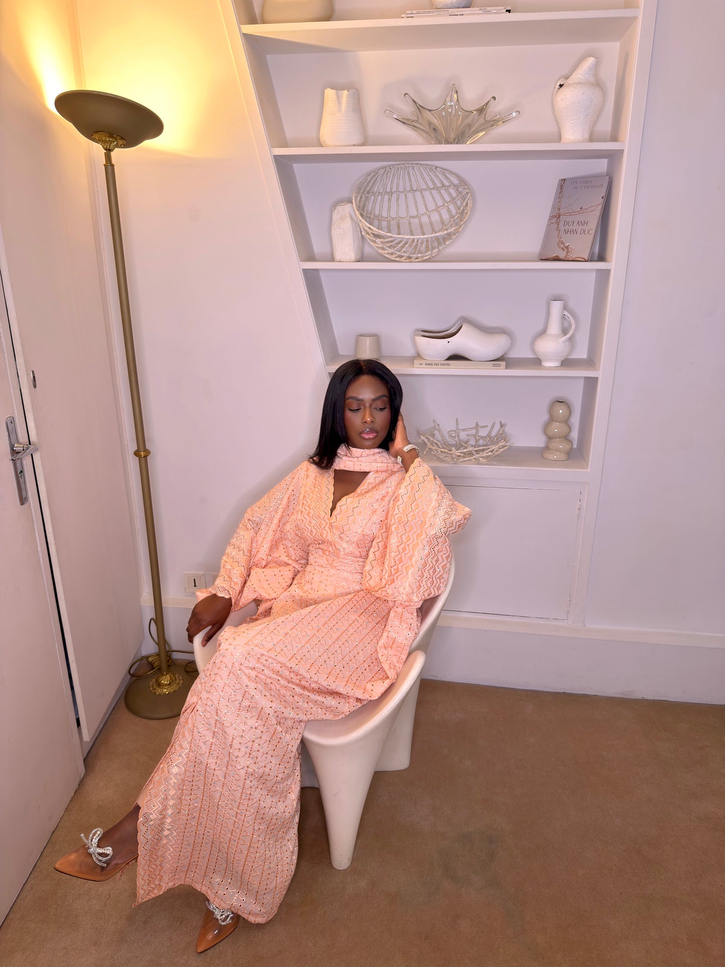 Le Boubou Fatou - Rose