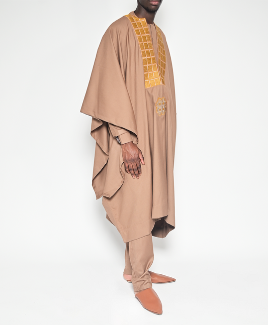 Boubou Ali 3 pcs - sur mesure